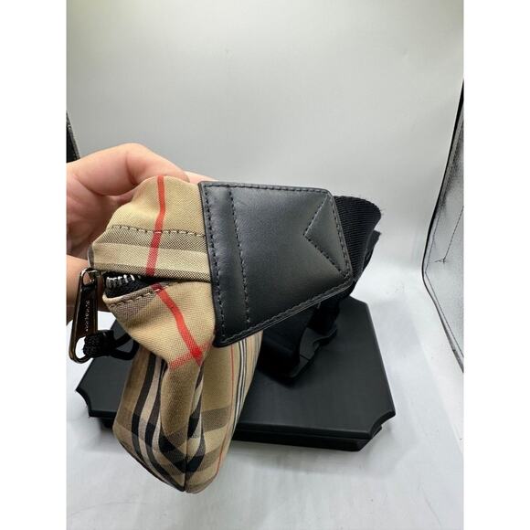 Burberry Sonny Belt Bag Check Canvas SPB-MS 350571 - Picture 12 of 13